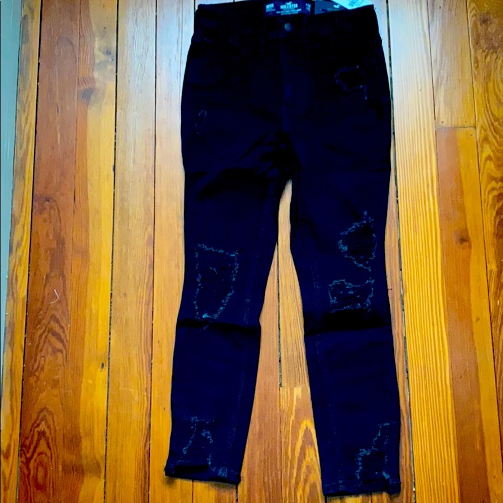 Hollister Girls High Rise Super Skinny Crop Jeans